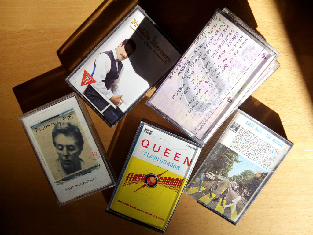 Las cintas son ahora basura tecnológica