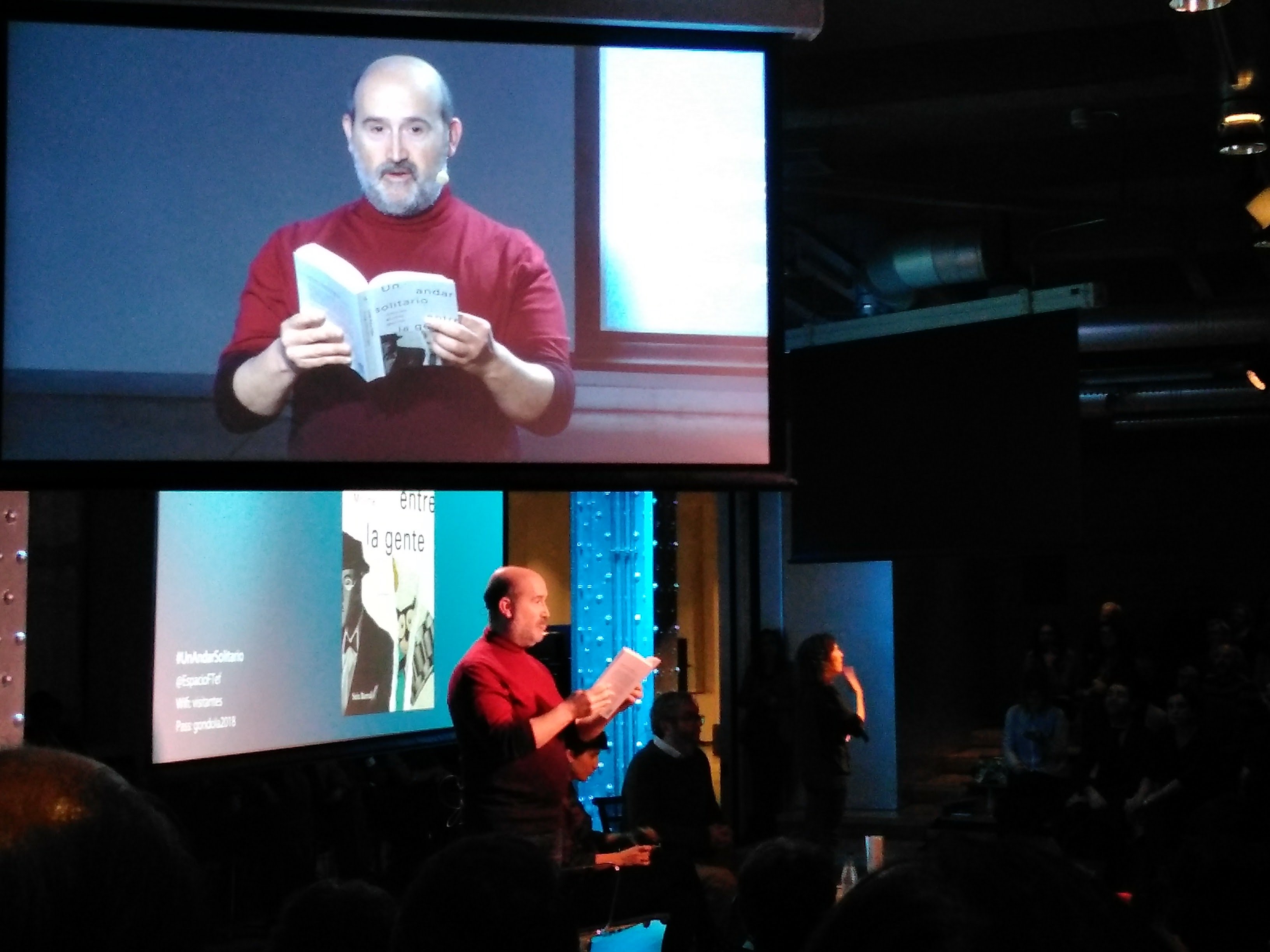 Javier Cámara lee fragmentos del libro de Muñoz Molina