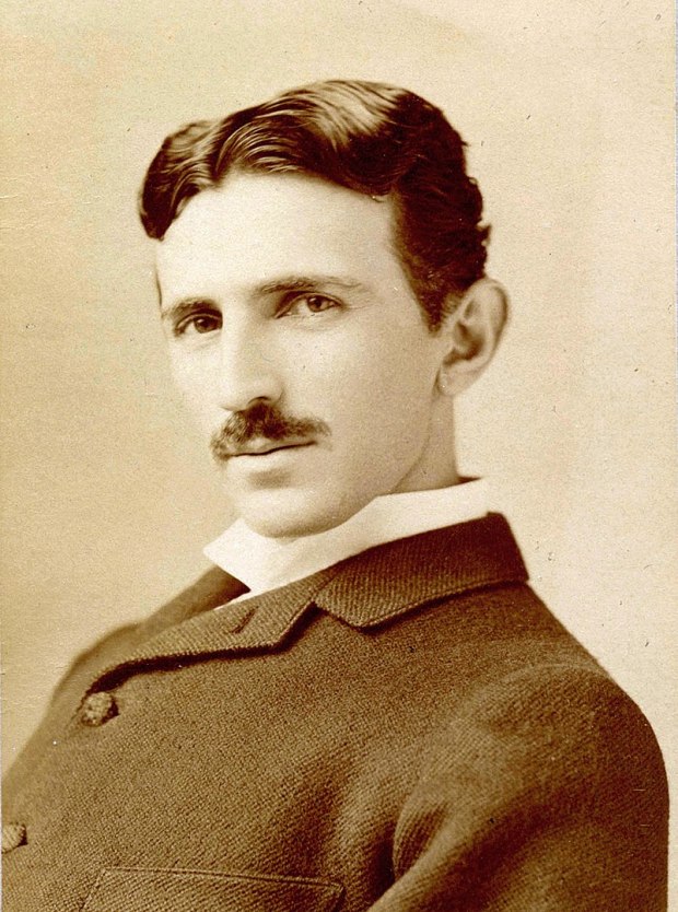 Retrato fotográfico de Nikola Tesla, uno de mis marcianos queridos