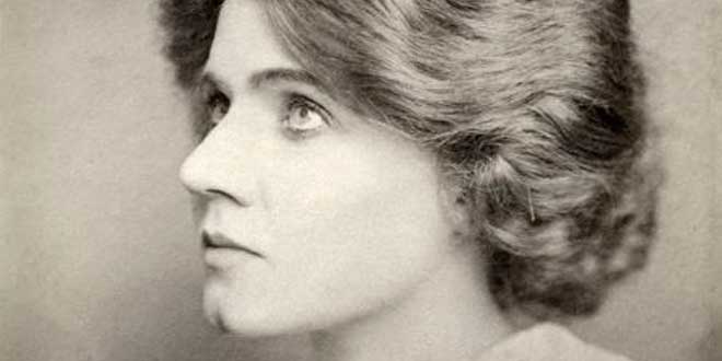 Fotografía de la actriz de cine mudo Florence Lawrence