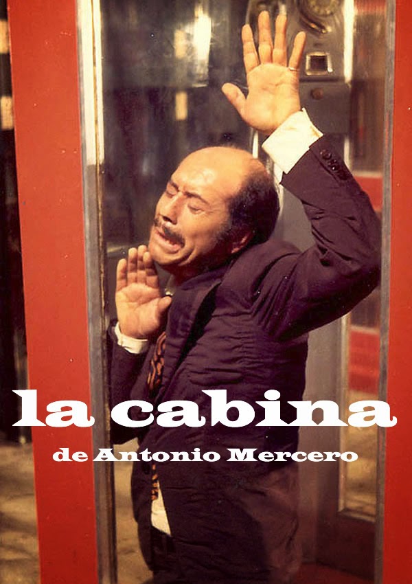 Cartel de la película La cabina, de Antonio Mercero